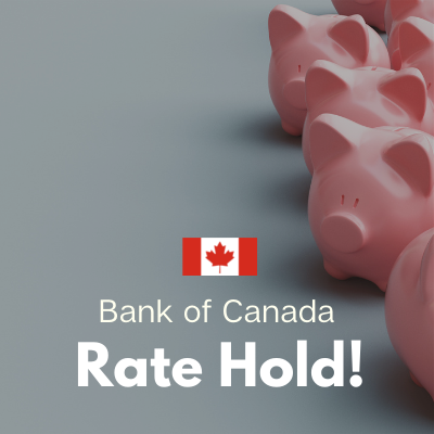 April 29 - 2026 - Bank of Canada maintains policy rate at 2.25%